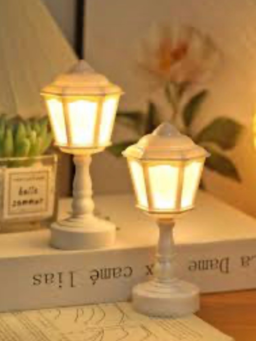 NWT-SMALL LED DESK LIGHTS-SET OF TWO